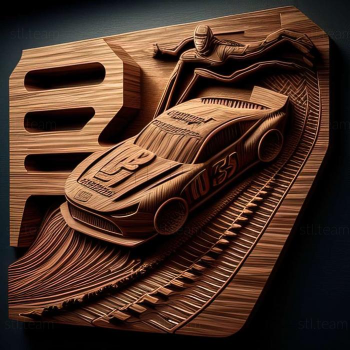3D модель Гра NASCAR Racing 3 (STL)